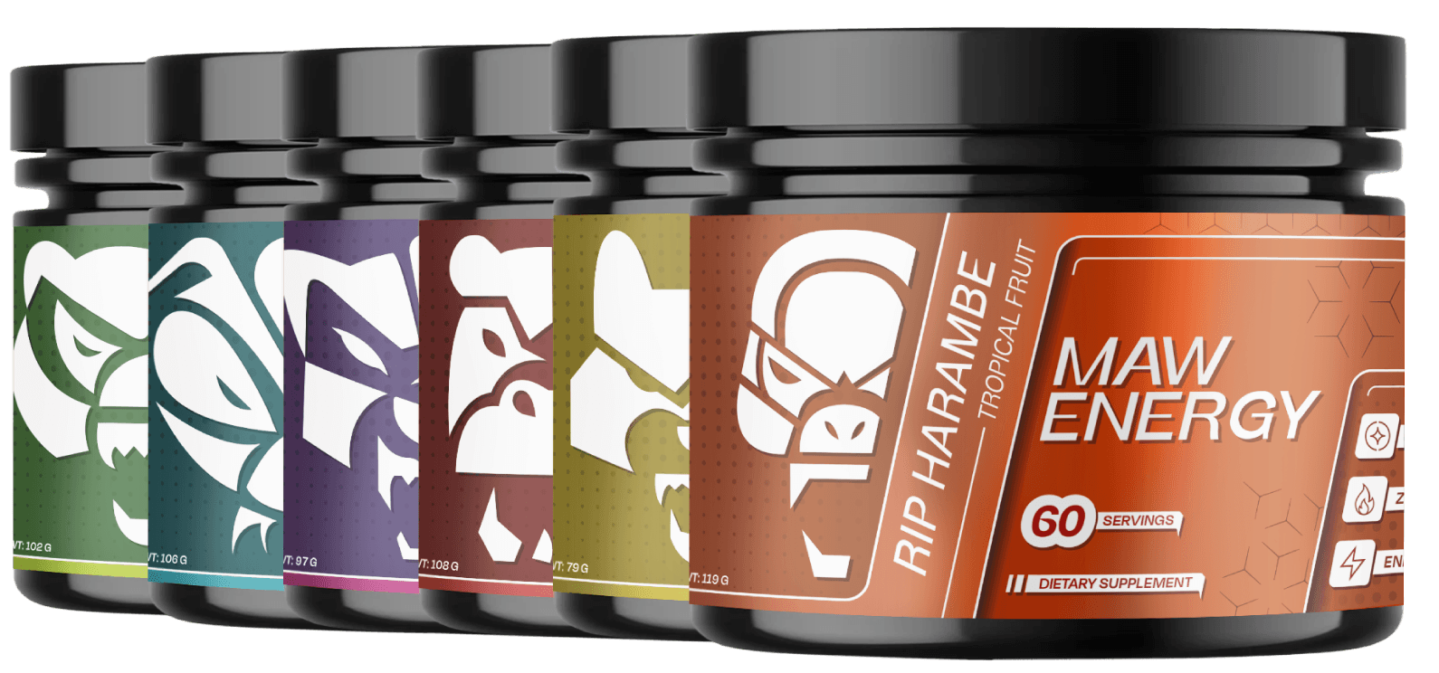 MAW Energy flavor lineup